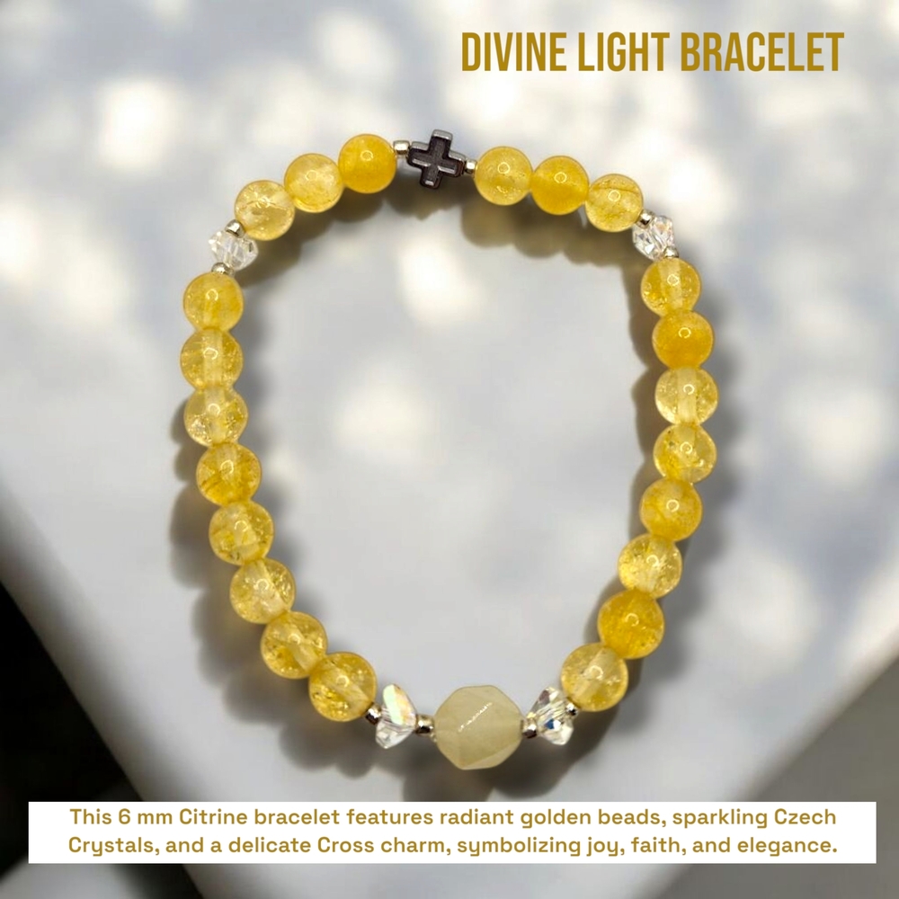 Yellow Citrine Bracelet